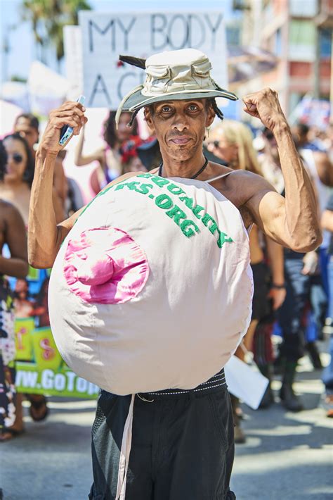 bouncing tatas|Check out the breast photos from Go Topless Day 2016.